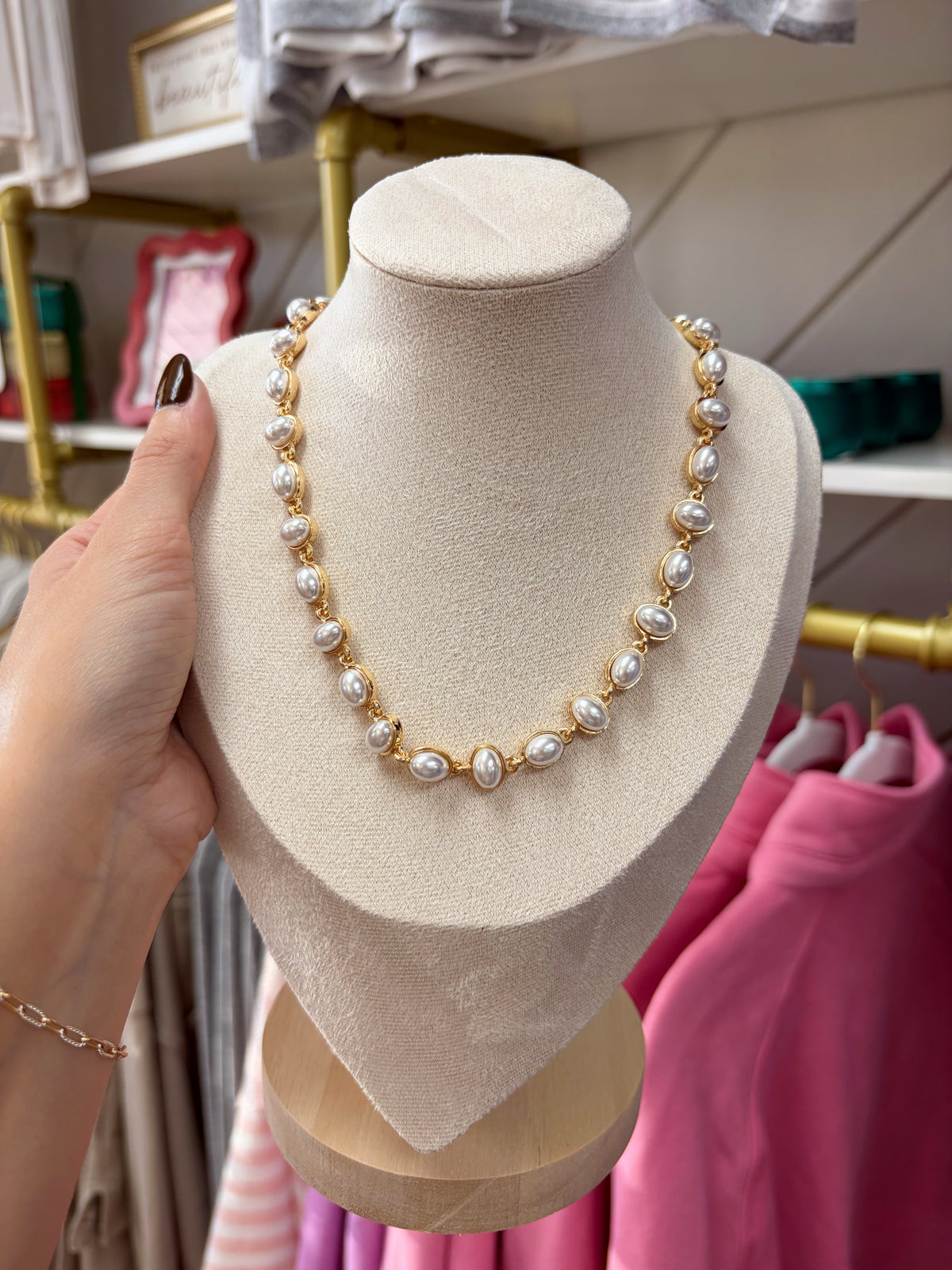 Pearl Link Necklace