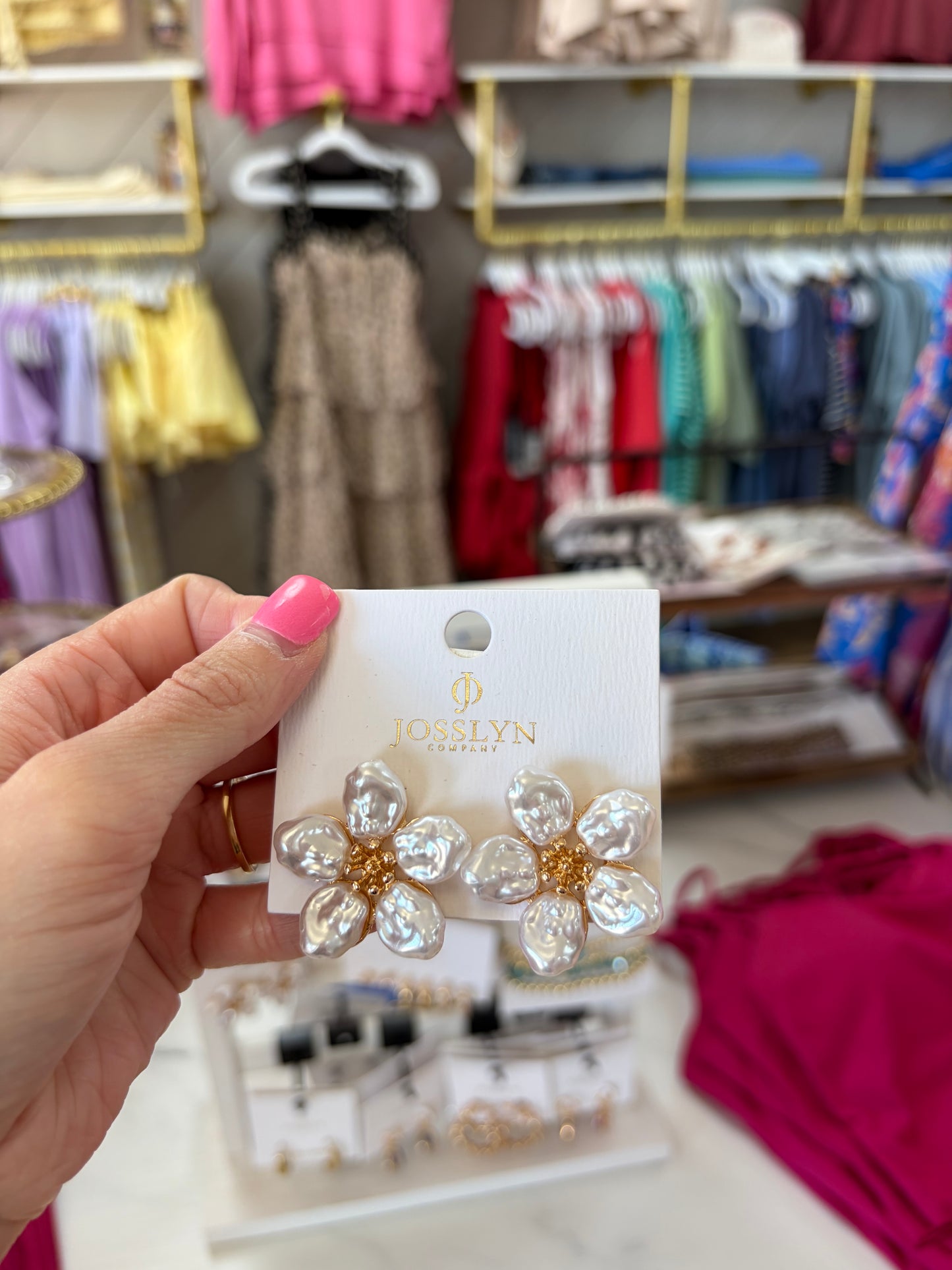Flower Stud Earrings