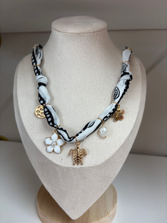 Seaside Charm Scarf Necklace