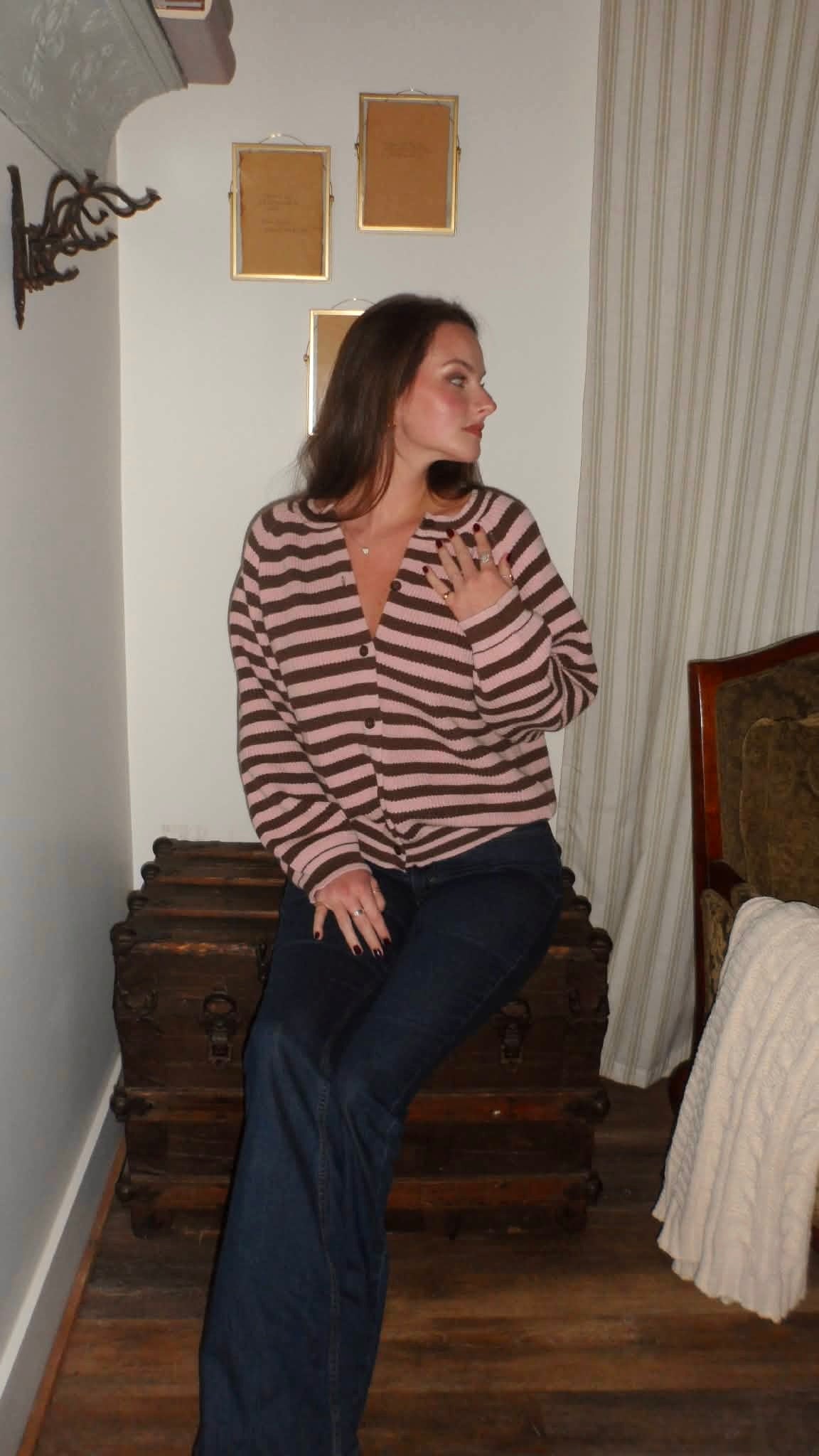 Pink Cocoa Cardigan