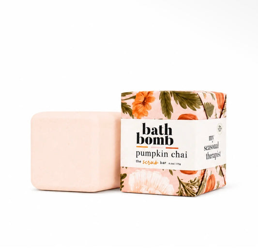 Pumpkin Chai Bath Bomb