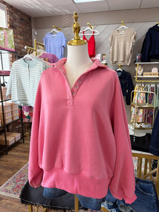 Scout Pullover - Pink