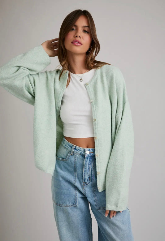 Mint Cardigan