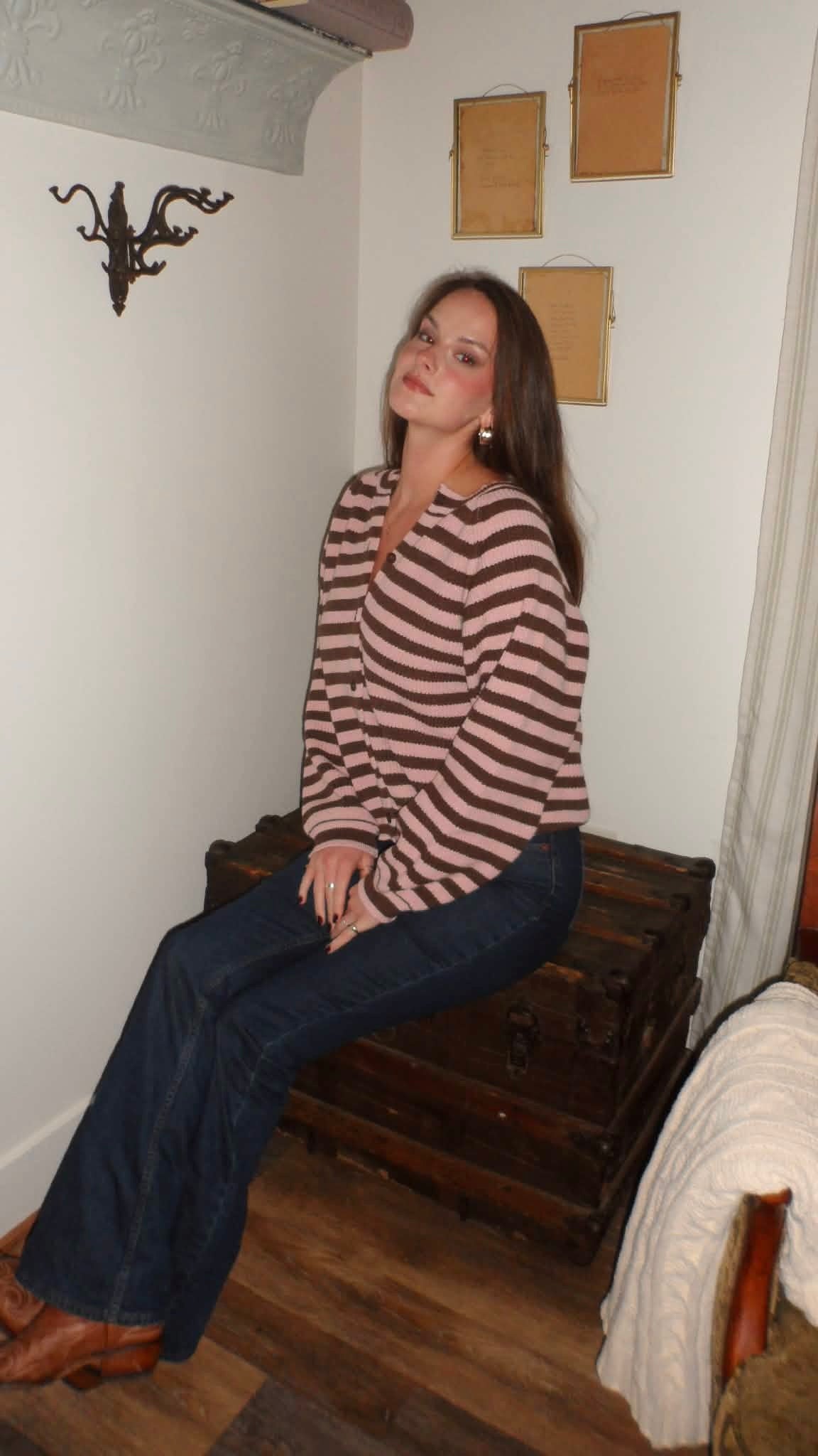 Pink Cocoa Cardigan