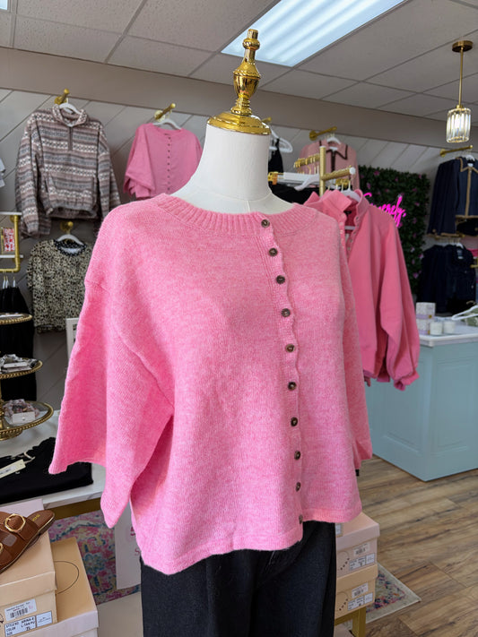 Cotton Candy Sweater Top